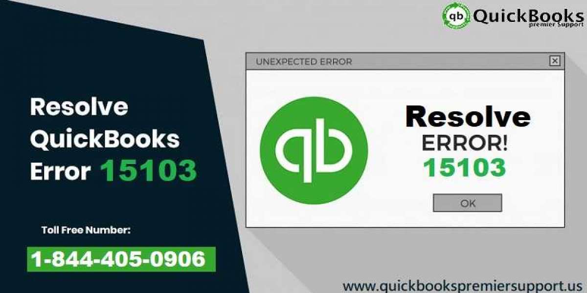 How to Resolve the QuickBooks Error Code 15103?