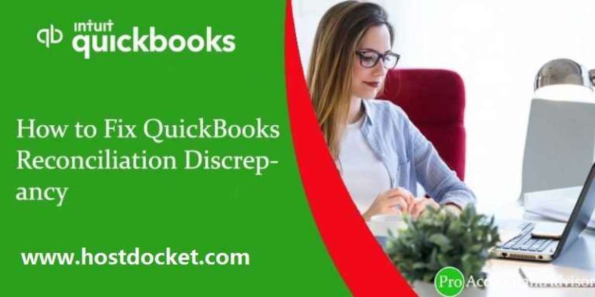 How to fix reconcile discrepancies in QuickBooks?