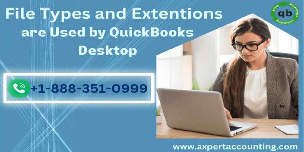 What are the file types and file extensions in QuickBooks?