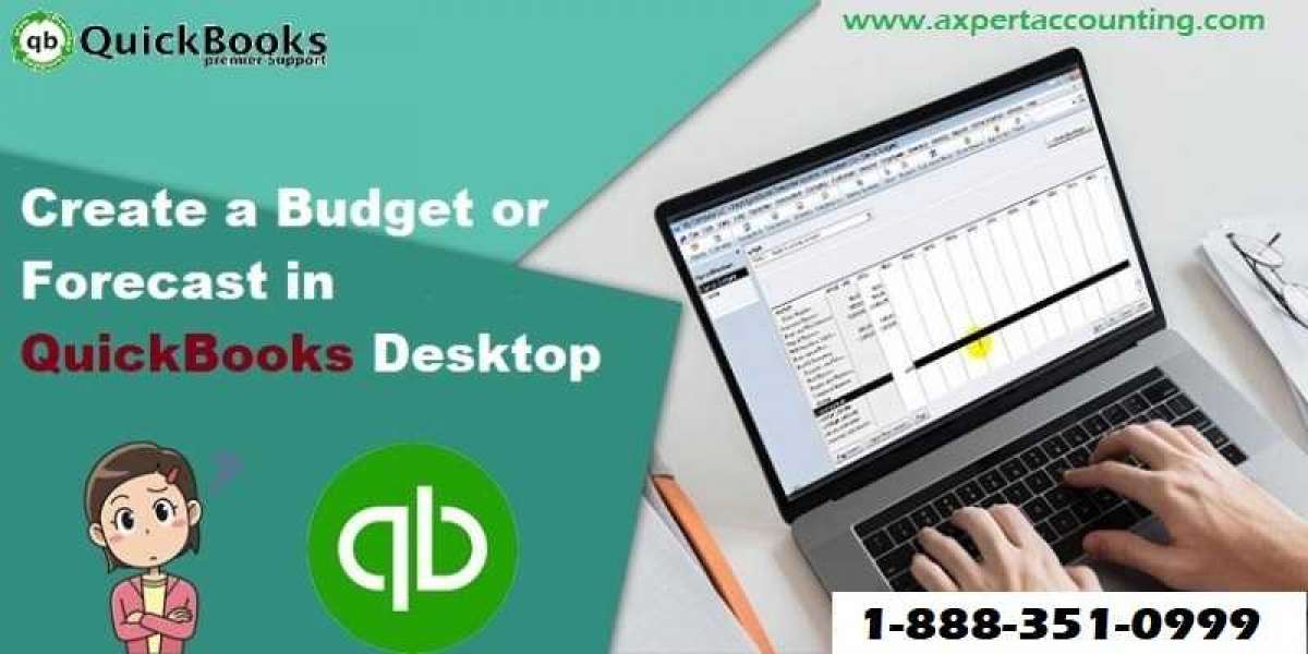 How to create a budget or forecast in QuickBooks desktop?