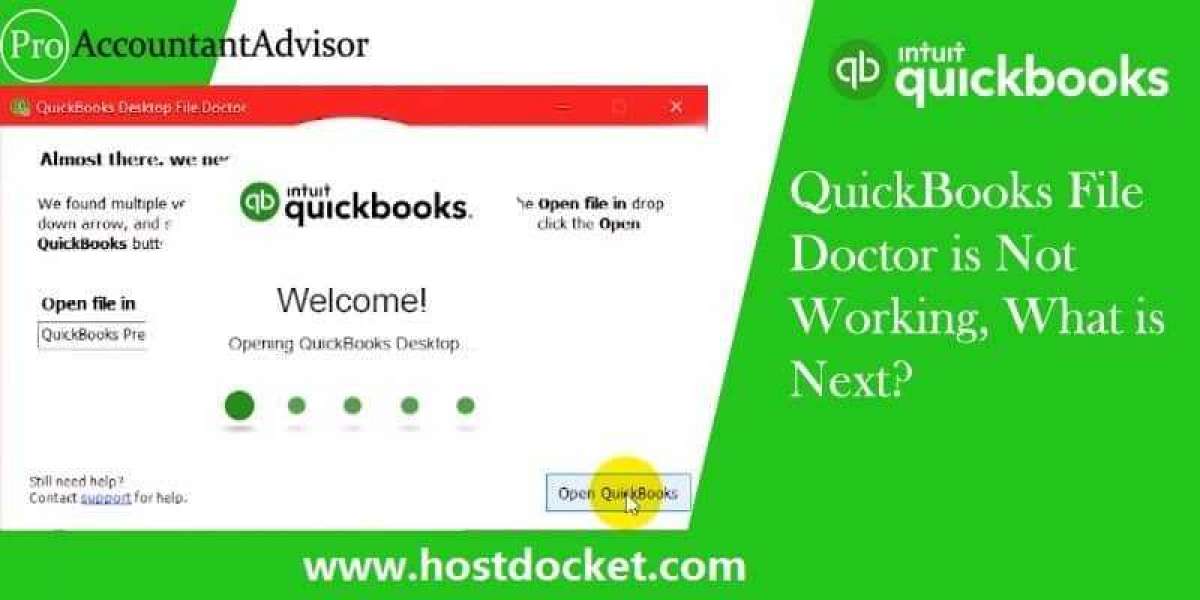 How to resolve QuickBooks file doctor is not working problem?