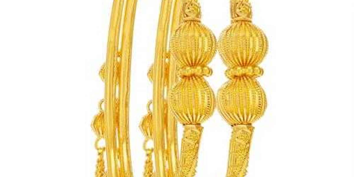 Embrace heritage & contemporary flair with our 22K Gold Bangles-Malani jewelers