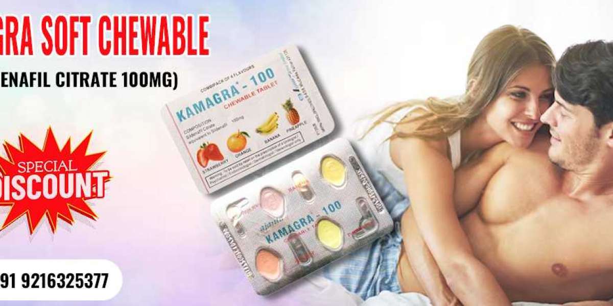 The Ultimate Solution for Erectile Dysfunction With Kamagra Soft Chewable Pills