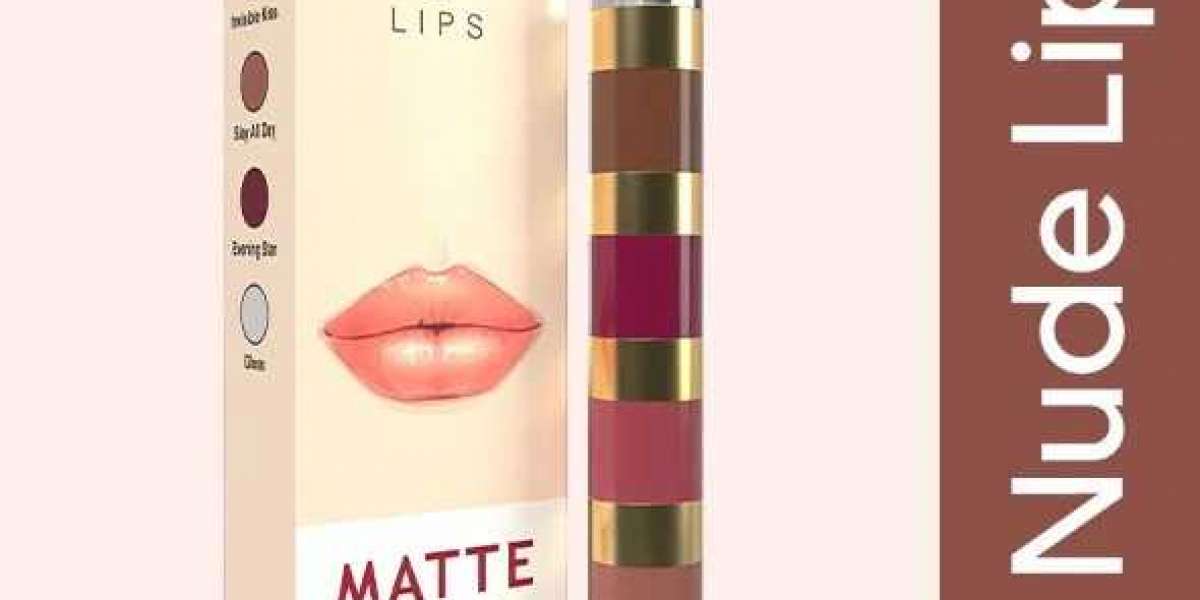 Multicolor Nude Matte Liquid Lipstick