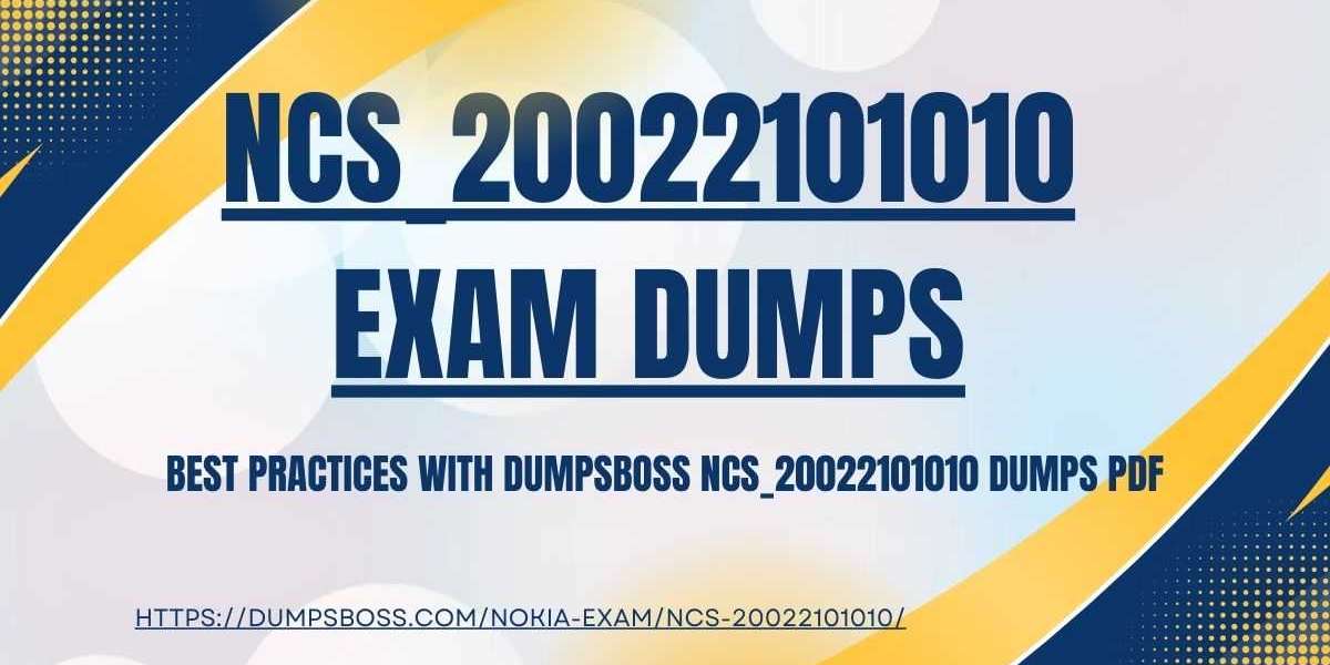 DumpsBoss NCS_20022101010 Exam Prep – Study with Confidence